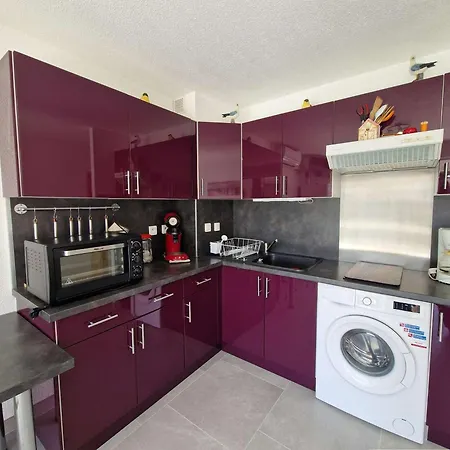 Climatise 4 Pers, Proche Avec Terrasse Et Parking Prive - Fr-1-387-90 * マルセイヤン