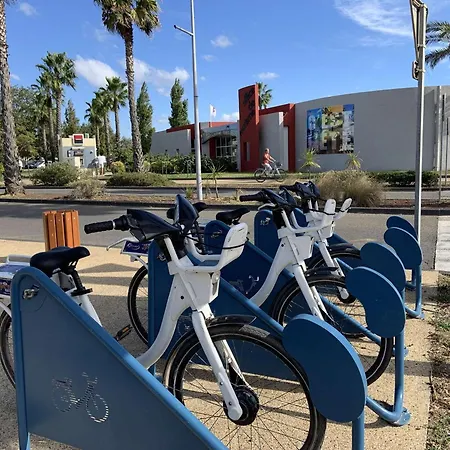 Climatise 4 Pers, Proche Avec Terrasse Et Parking Prive - Fr-1-387-90 マルセイヤン