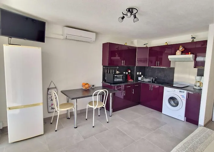 Climatise 4 Pers, Proche Avec Terrasse Et Parking Prive - Fr-1-387-90