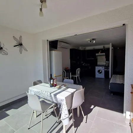Climatise 4 Pers, Proche Avec Terrasse Et Parking Prive - Fr-1-387-90 Marseillan (Herault)