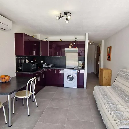 Climatise 4 Pers, Proche Avec Terrasse Et Parking Prive - Fr-1-387-90 Apartament